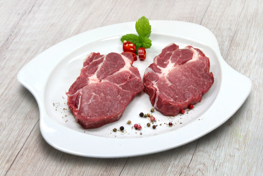 Schweinenackensteaks