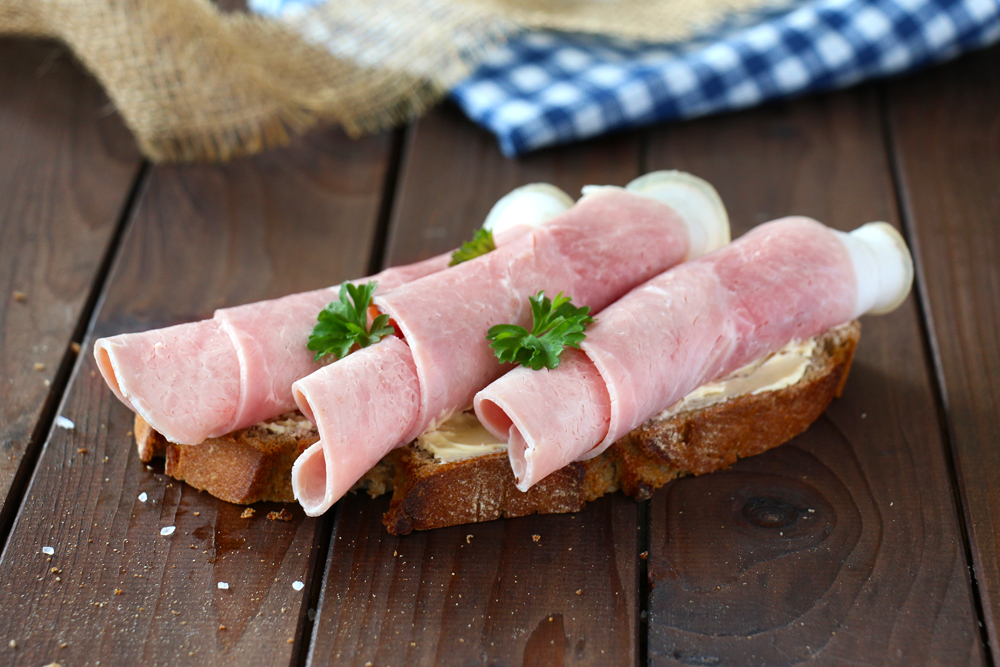 Traditionskochschinken servierfertig geschnitten