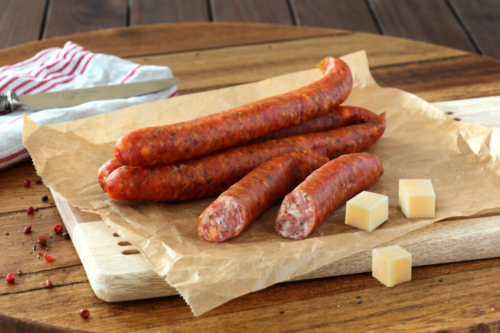 Rauchfrische Käse-Knacker